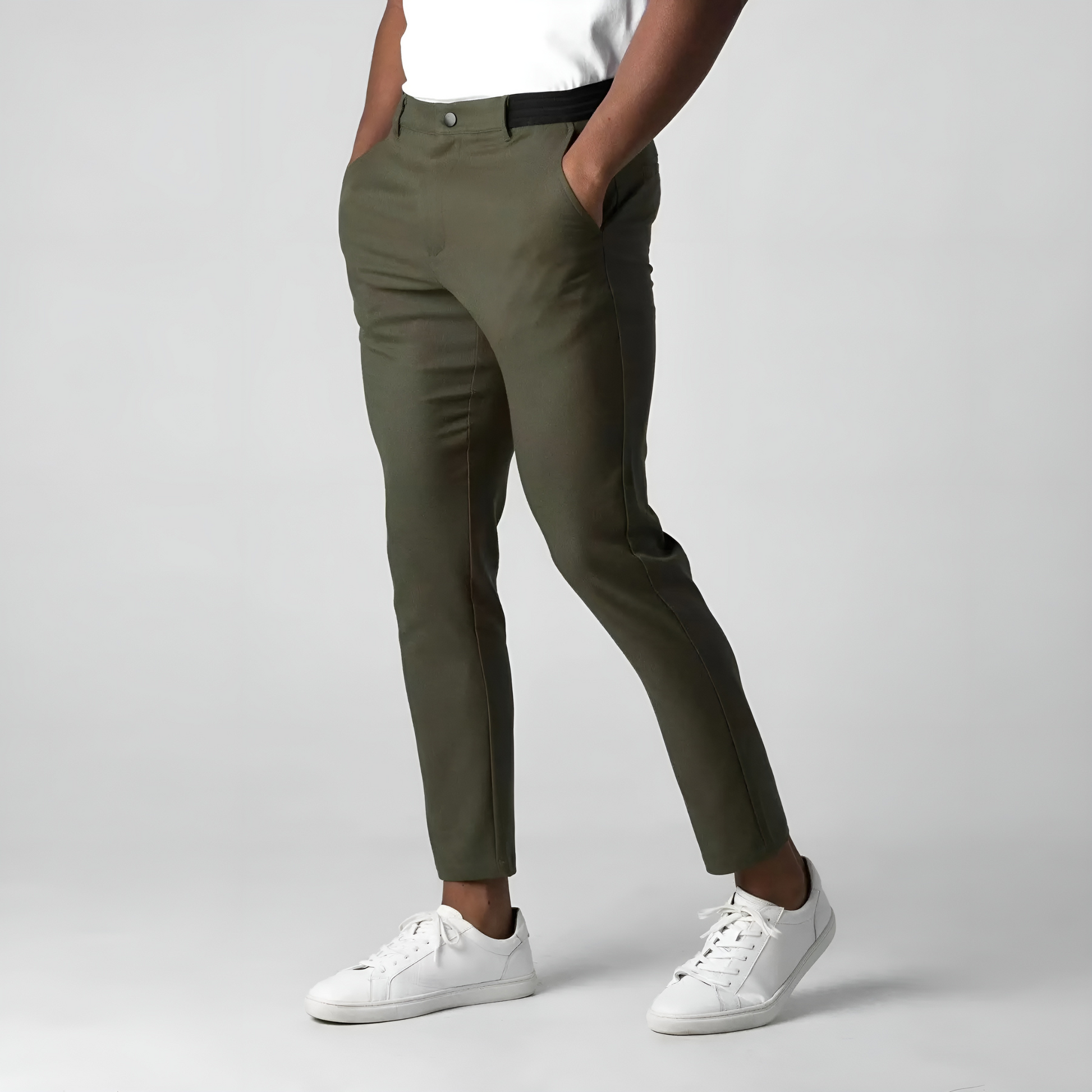 Modern Stretchy Chinos  Drako Watches Pants