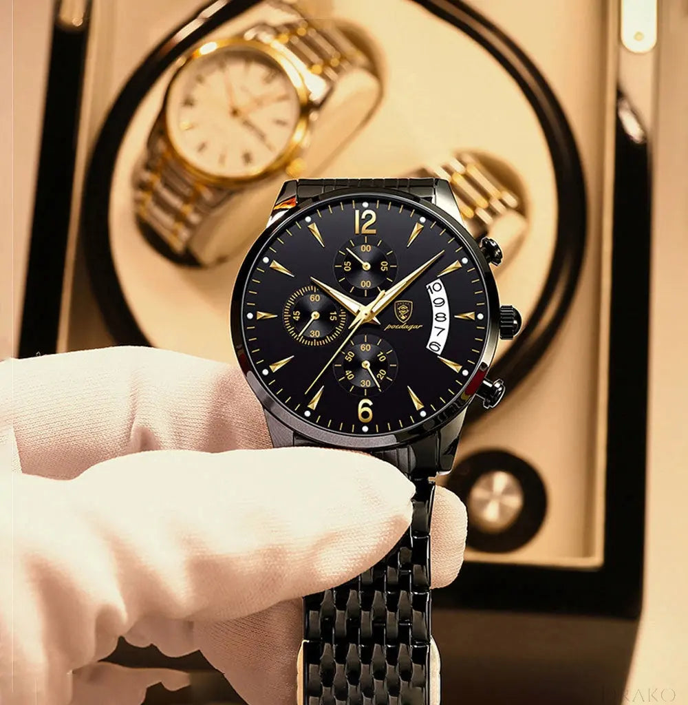 AGR - Asteron STEEL  Drako Watches Men's Watches