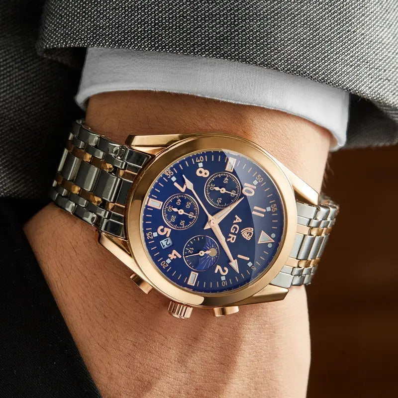 AGR Aventadori STEEL  Drako Watches Men's Watches