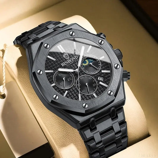 BOND - Steel  Drako Watches Men's Watches