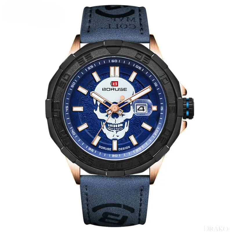 BORUSE - Skull  Drako Watches Men's Watches