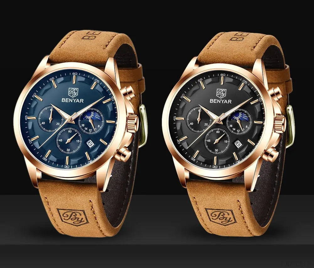 B&Y - Suede Gentry  Drako Watches Men's Watches