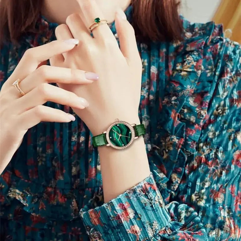 CURREN - Emerald  Drako Watches Women's Watches