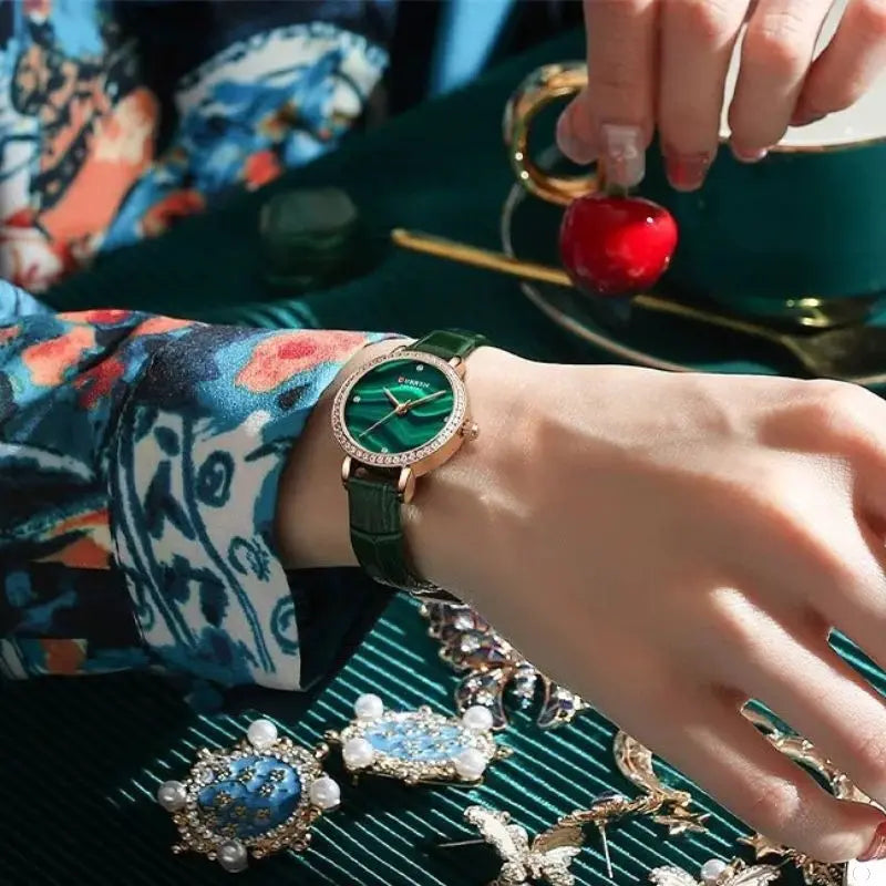 CURREN - Emerald  Drako Watches Women's Watches