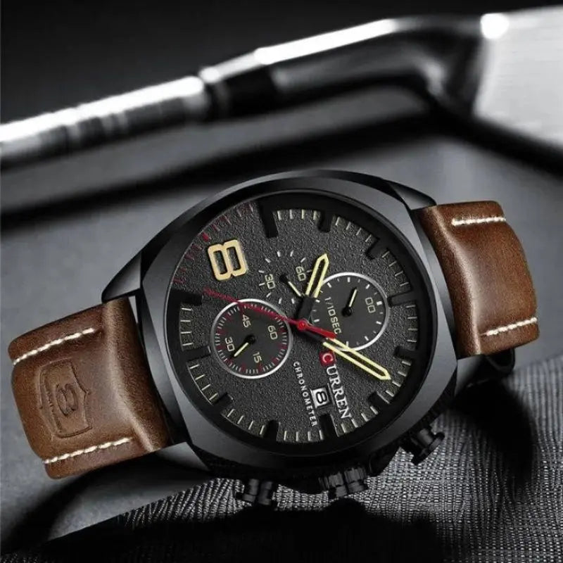 CURREN - Rustic  Drako Watches Men's Watches