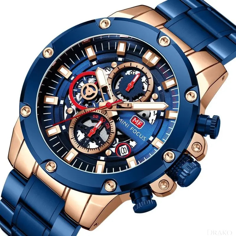 FX - Aventadori STEEL Drako Watches Men's Watches