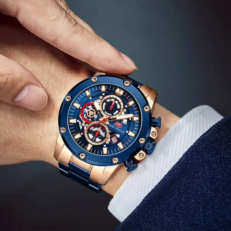 FX - Aventadori STEEL  Drako Watches Men's Watches