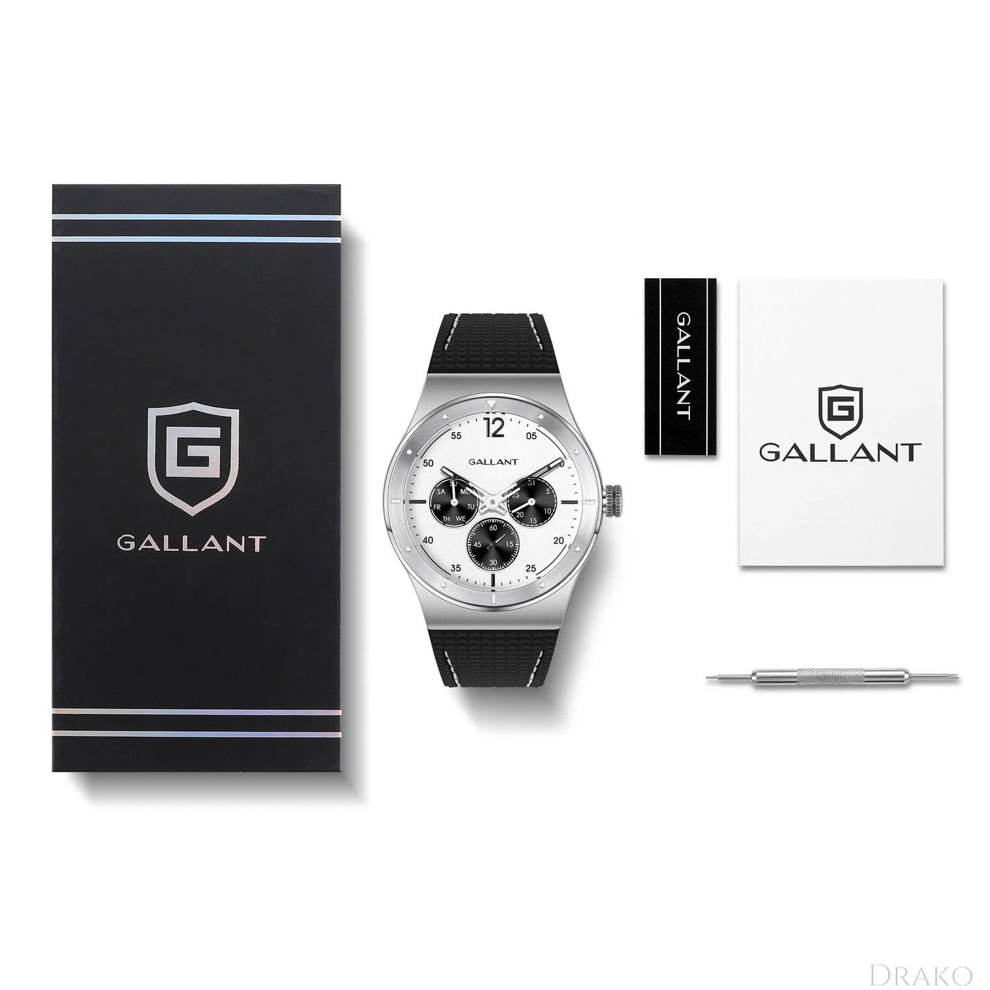 GALLANT - Monochrome Drako Watches Men's Watches