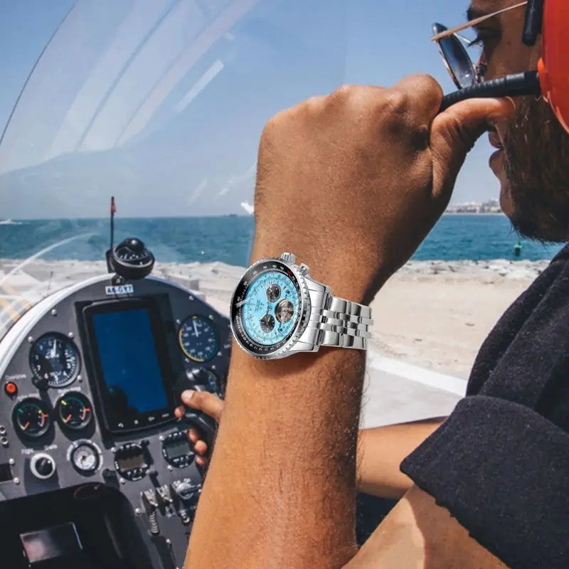 JARAGAR - Aviator  Drako Watches Men's Watches