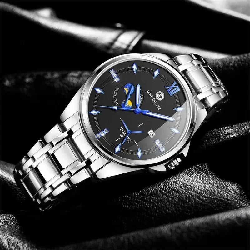 JD - Steel  Drako Watches Men's Watches