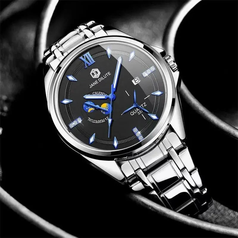 JD - Steel  Drako Watches Men's Watches