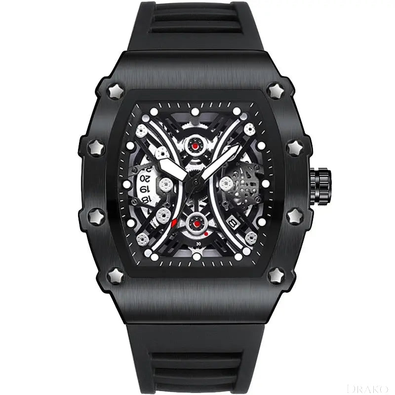 KM® - Skeleton  Drako Watches Men's Watches