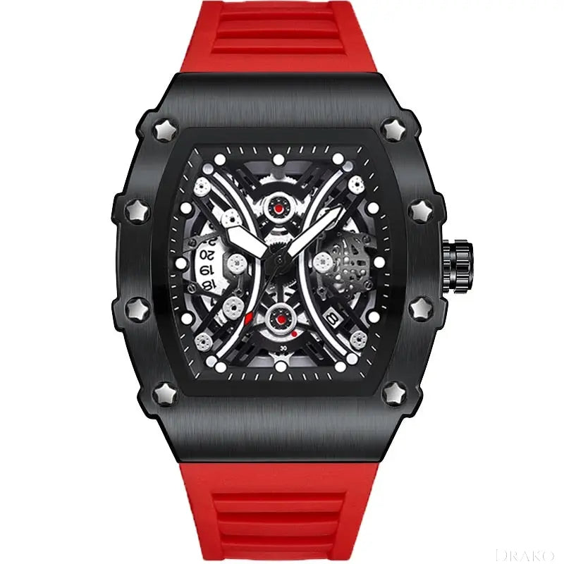 KM® - Skeleton  Drako Watches Men's Watches