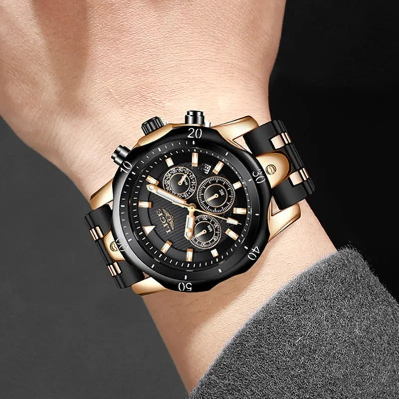 LIGE - Air Force Drako Watches Men's Watches