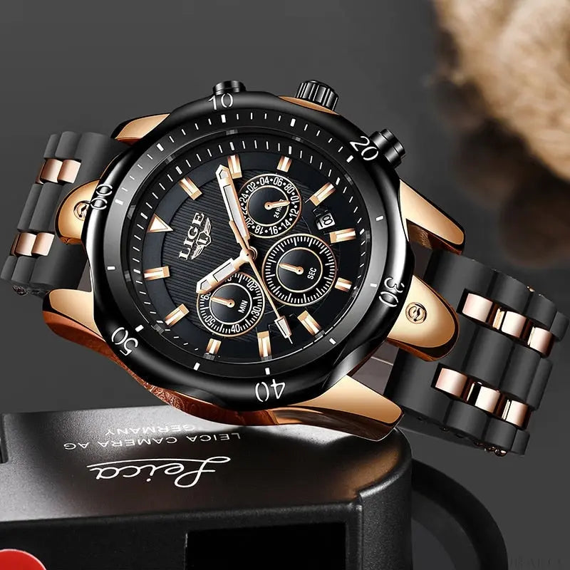 LIGE - Air Force Drako Watches Men's Watches
