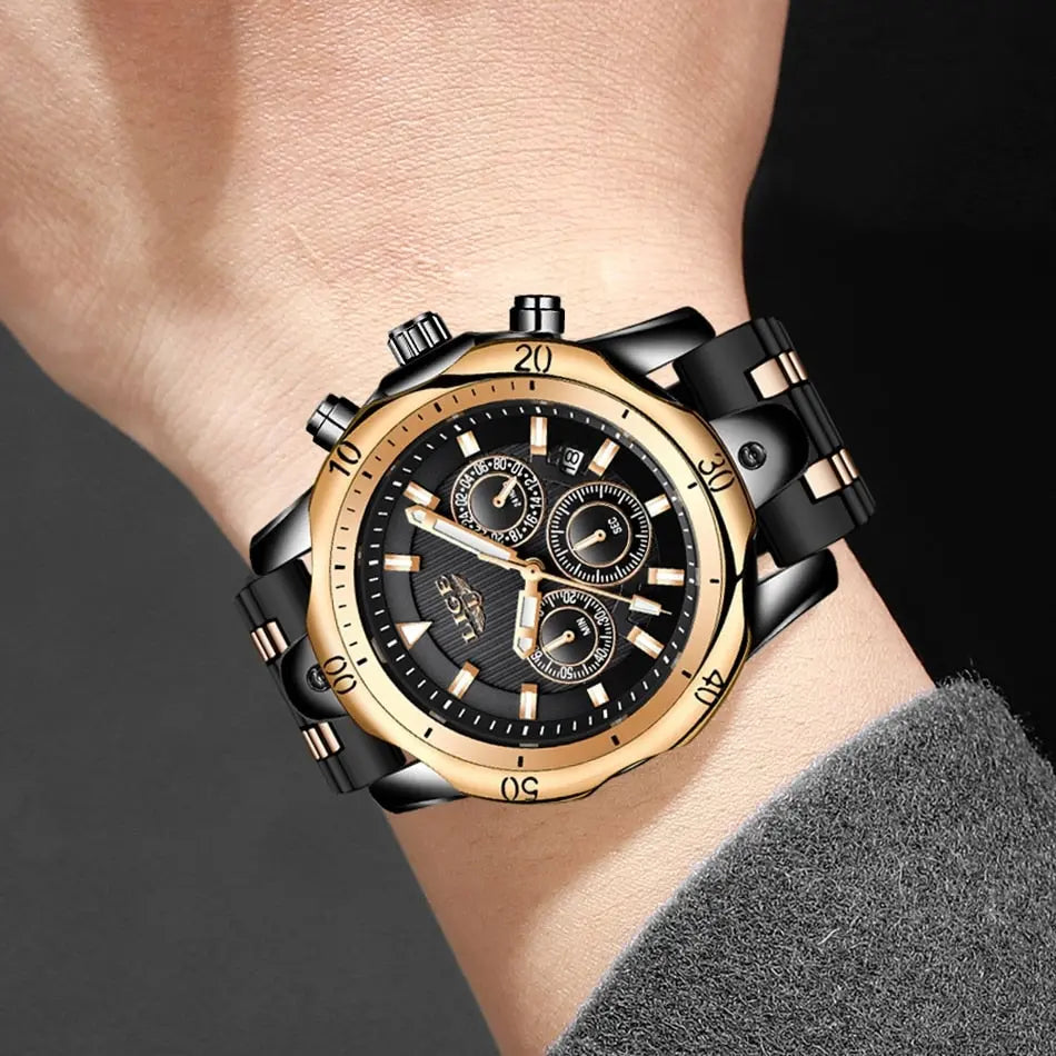 LIGE - Air Force Drako Watches Men's Watches
