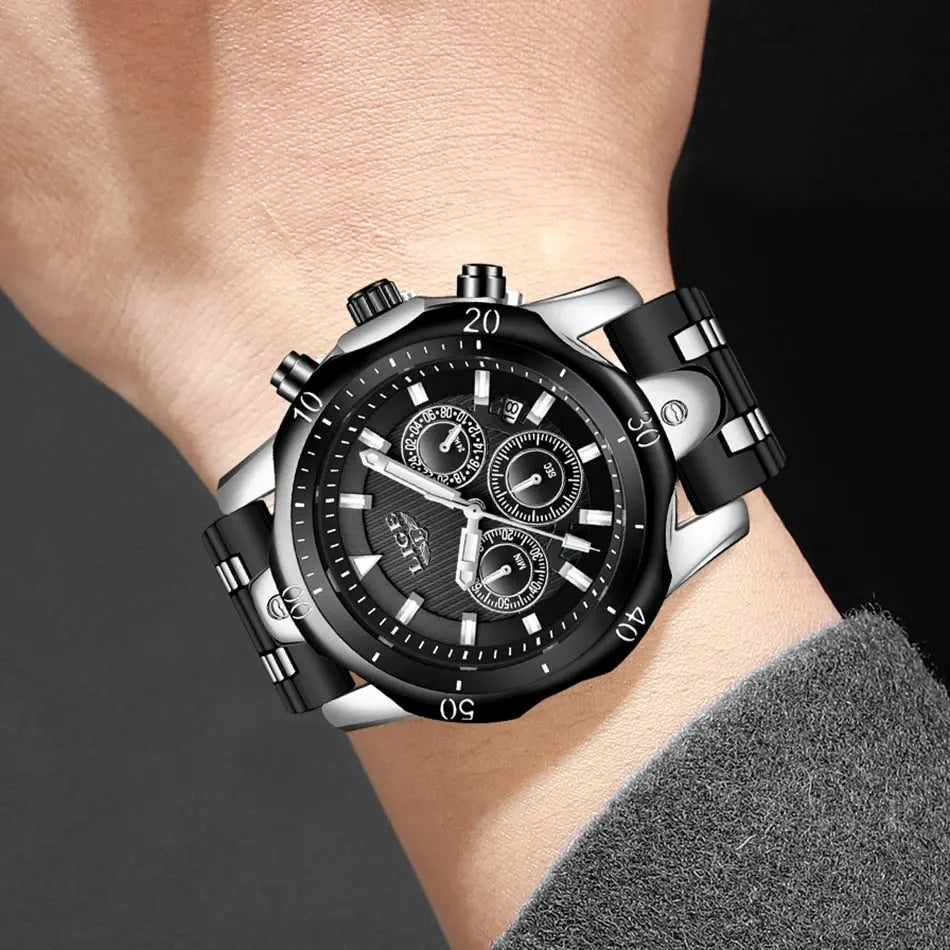 LIGE - Air Force Drako Watches Men's Watches