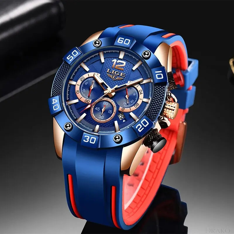 LIGE - Army Sports  Drako Watches Men's Watches