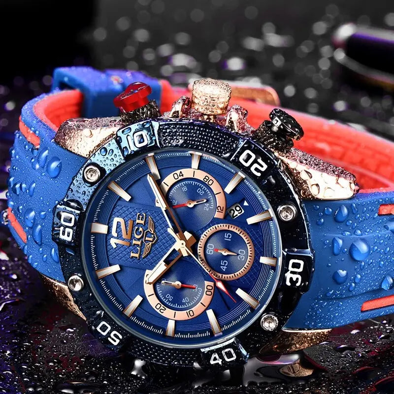 LIGE - Army Sports  Drako Watches Men's Watches