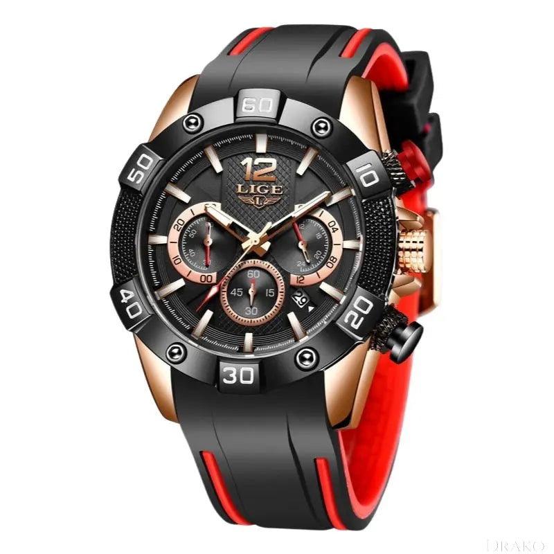 LIGE - Army Sports  Drako Watches Men's Watches