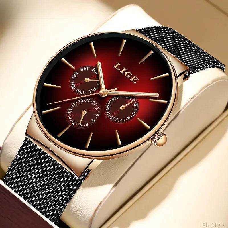 LIGE - Ataraxia Drako Watches Men's Watches
