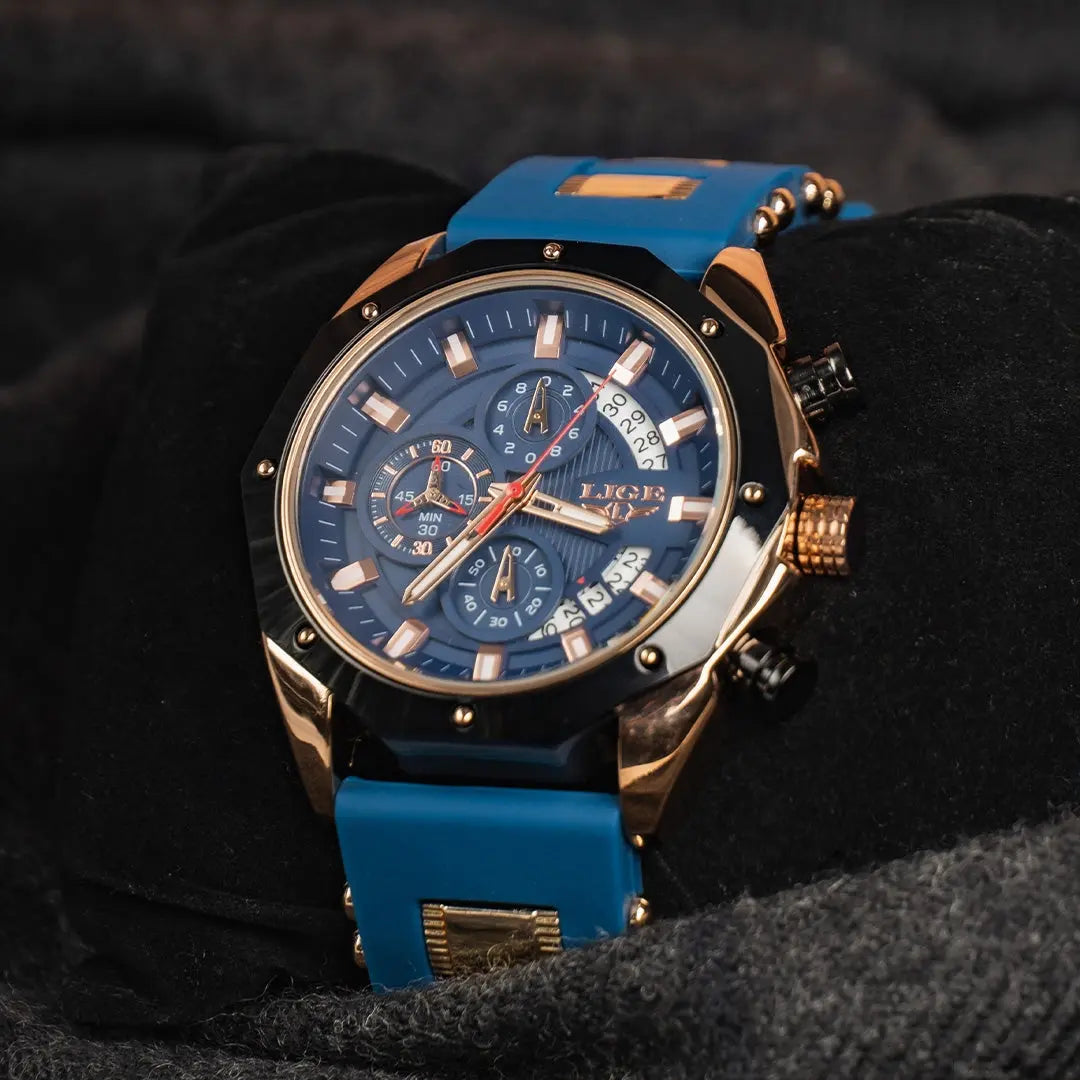 LIGE - Aviator™  Drako Watches Men's Watches