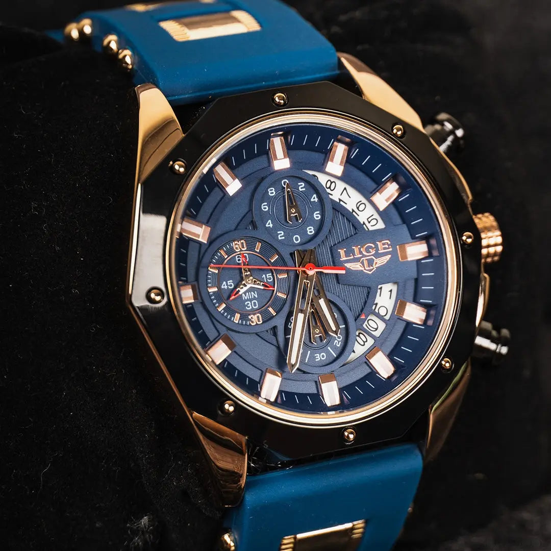 LIGE - Aviator™  Drako Watches Men's Watches