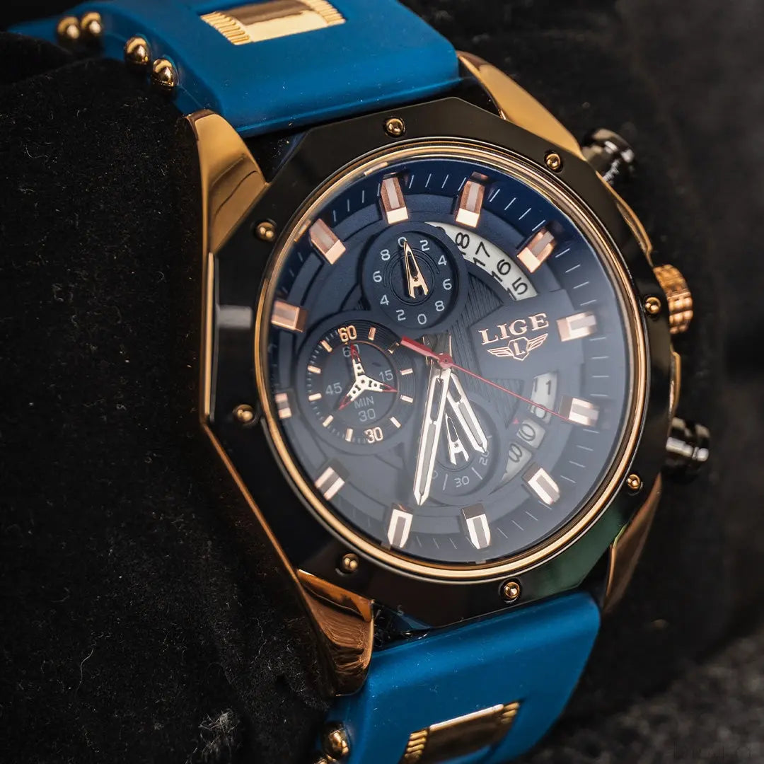 LIGE - Aviator™  Drako Watches Men's Watches