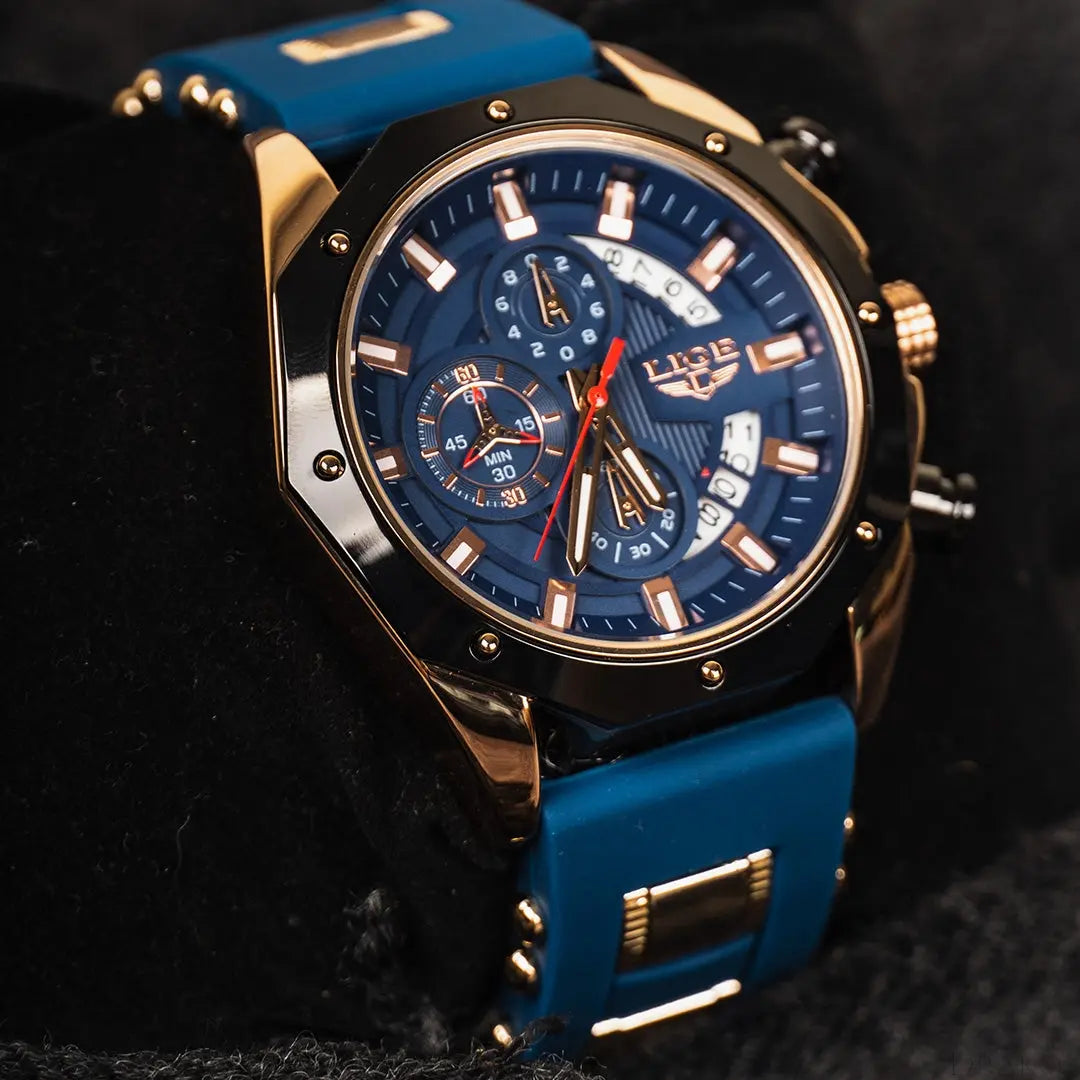 LIGE - Aviator™ Drako Watches Men's Watches