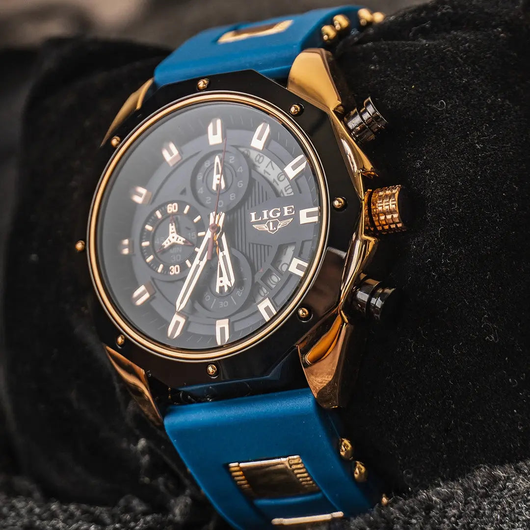 LIGE - Aviator™  Drako Watches Men's Watches