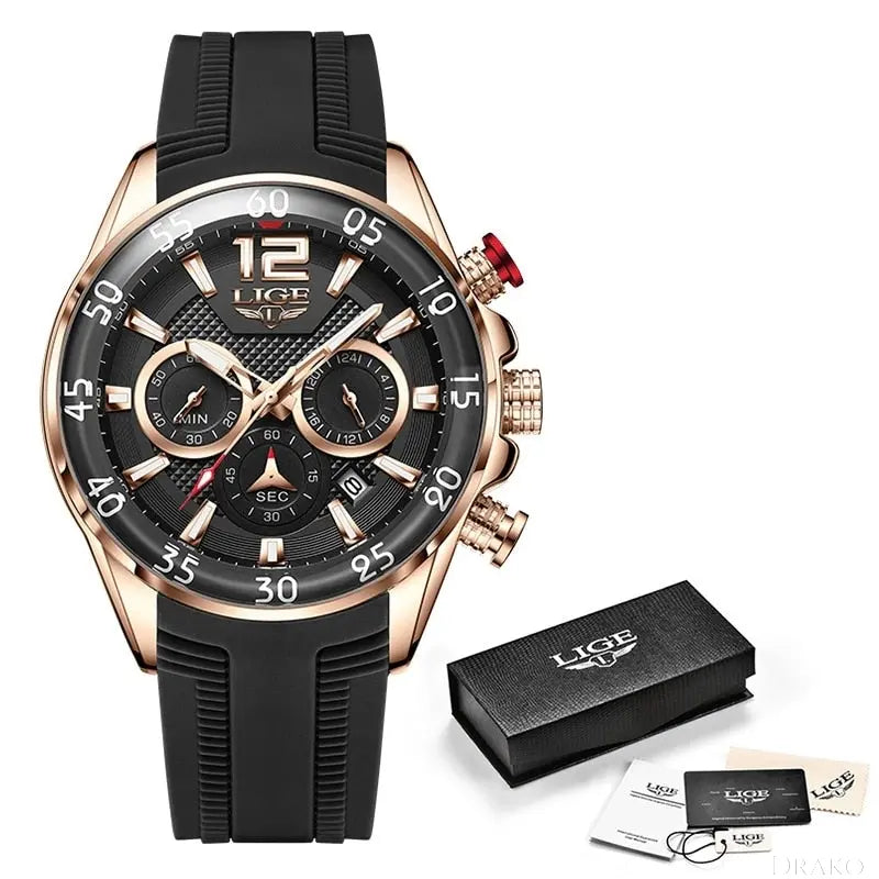 LIGE - BOLD Drako Watches Men's Watches