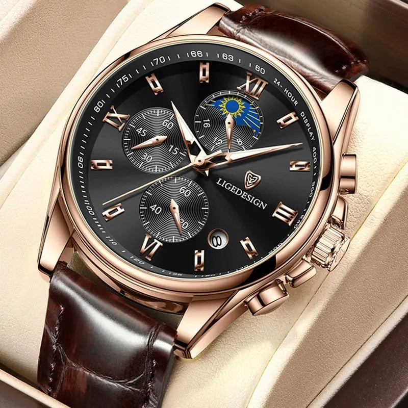 LIGE - Commander Drako Watches Men's Watches