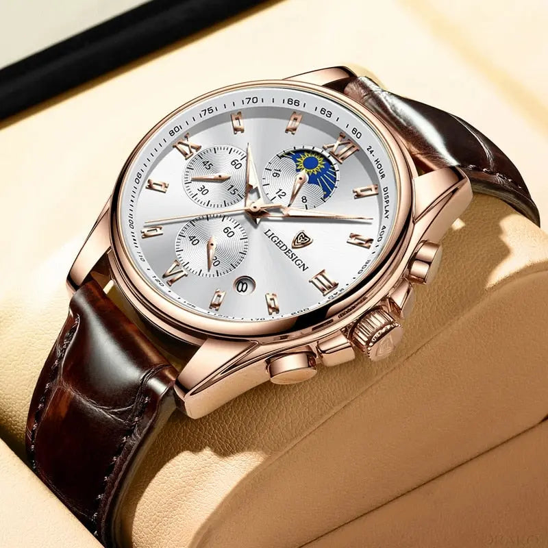 LIGE - Commander Drako Watches Men's Watches