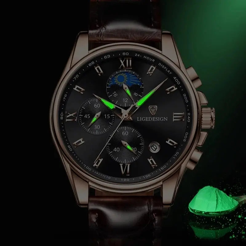 LIGE - Commander Drako Watches Men's Watches