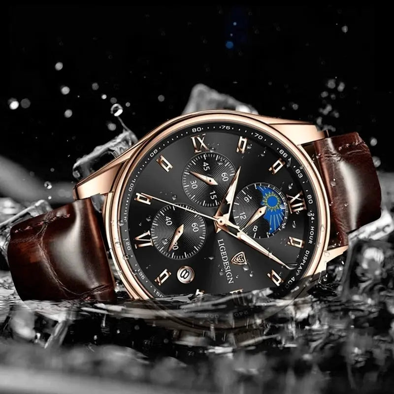 LIGE - Commander Drako Watches Men's Watches