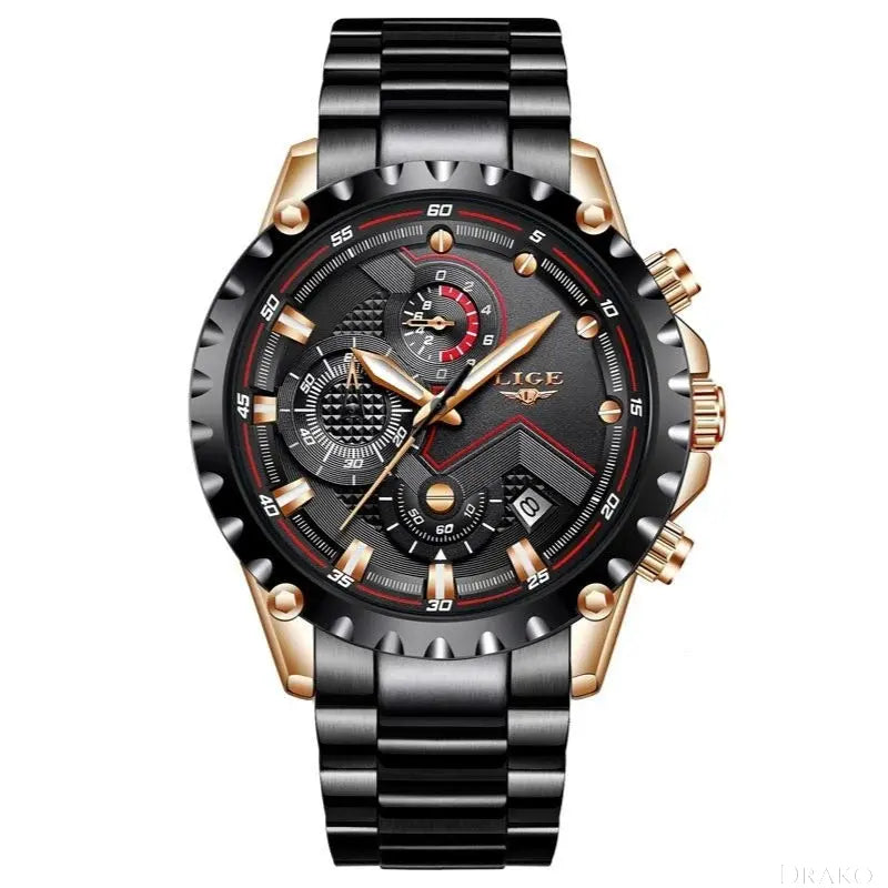 LIGE - Cruiser Drako Watches Men's Watches