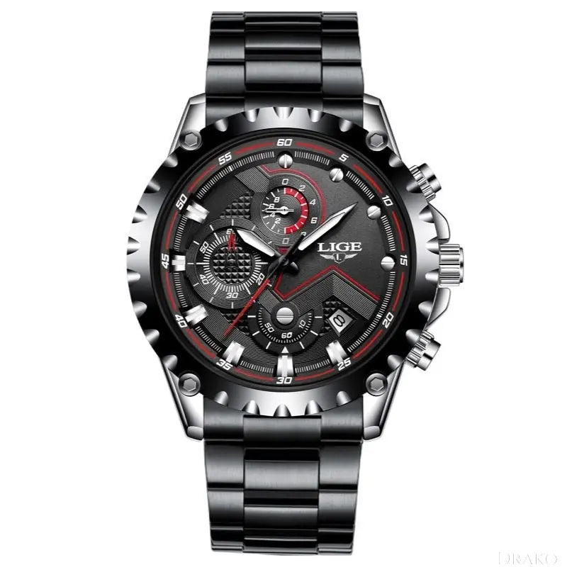 LIGE - Cruiser Drako Watches Men's Watches