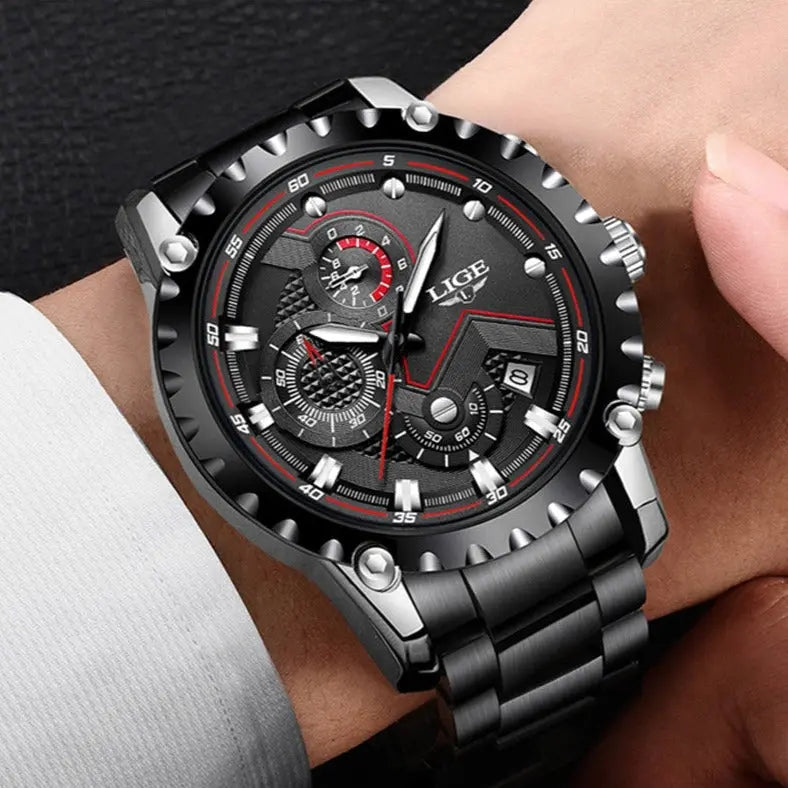 LIGE - Cruiser Drako Watches Men's Watches