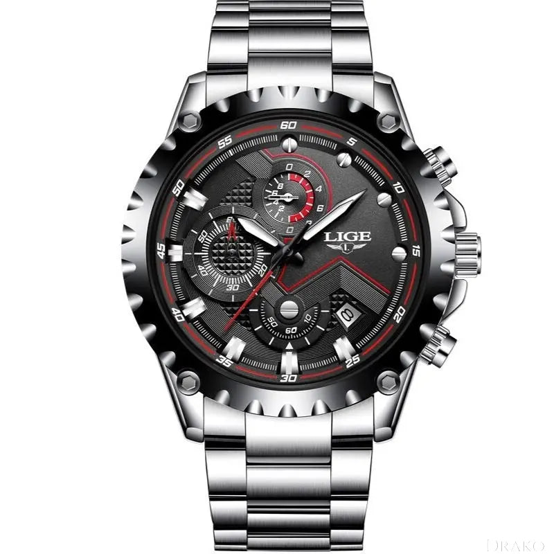 LIGE - Cruiser Drako Watches Men's Watches