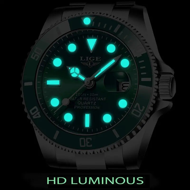 LIGE - DiveMaster Drako Watches Men's Watches