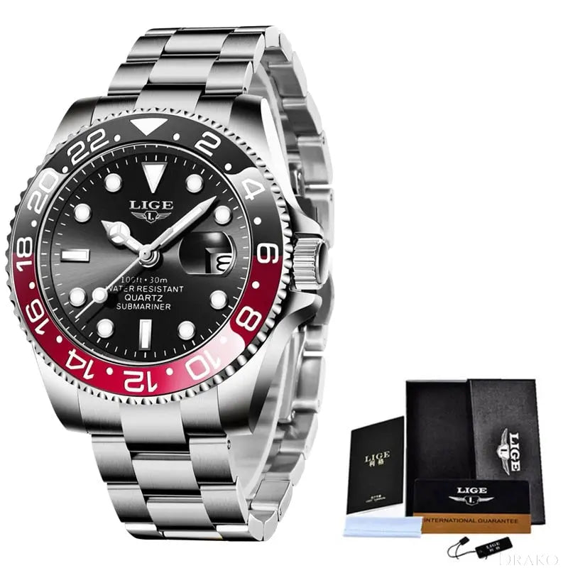 LIGE - DiveMaster Drako Watches Men's Watches
