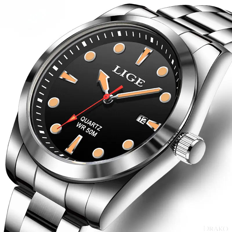 LIGE - Diver  Drako Watches Men's Watches