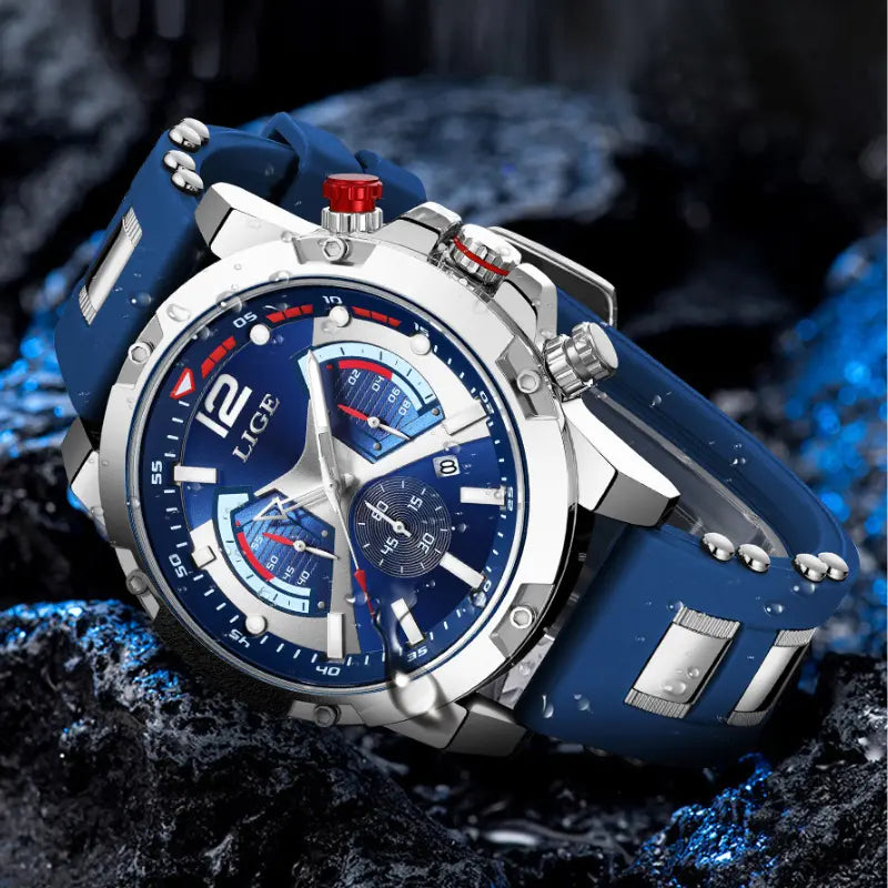 LIGE - Gunner  Drako Watches Men's Watches