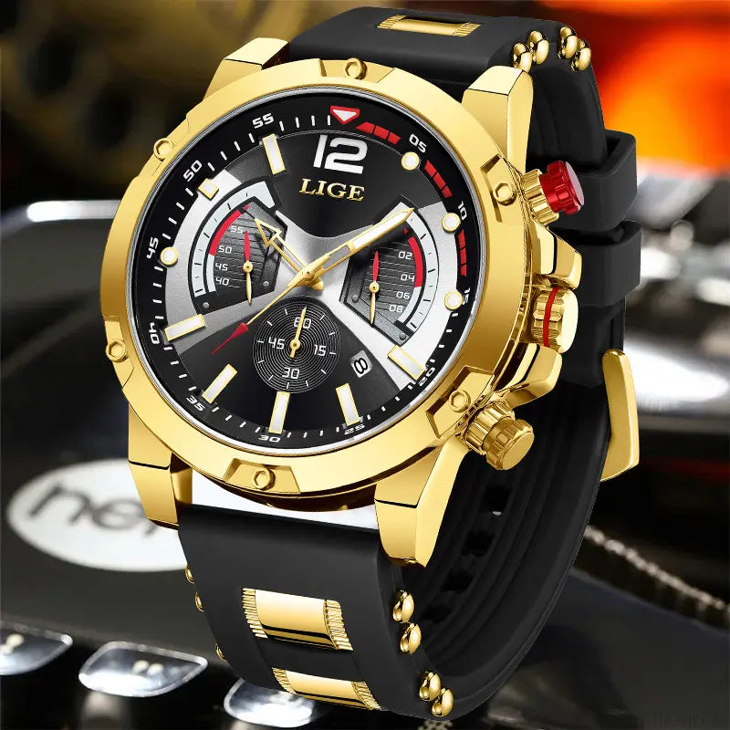 LIGE - Gunner  Drako Watches Men's Watches