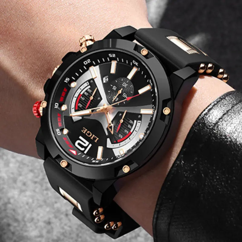 LIGE - Gunner  Drako Watches Men's Watches