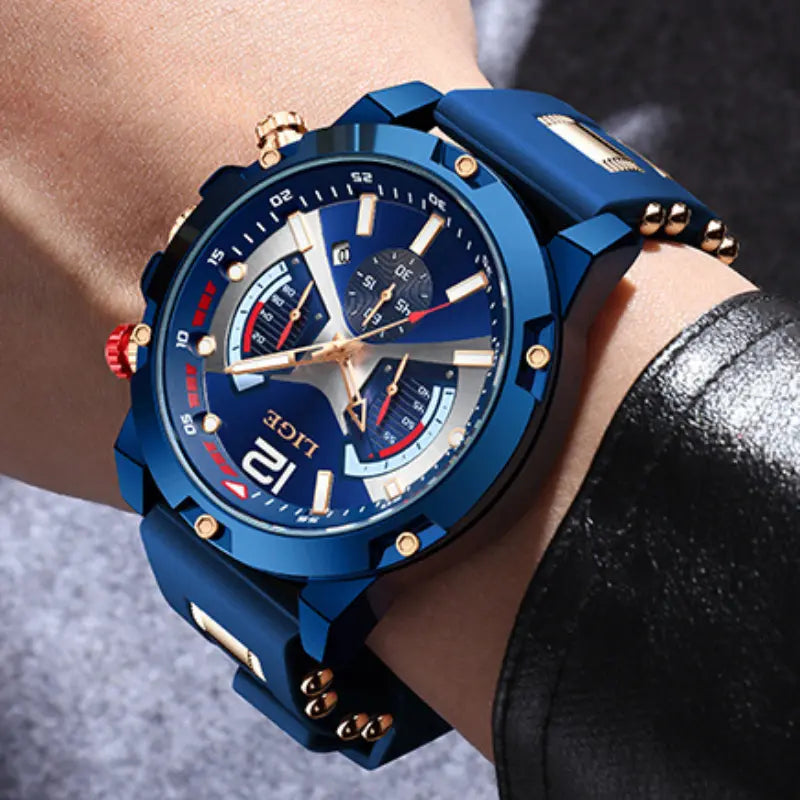 LIGE - Gunner  Drako Watches Men's Watches