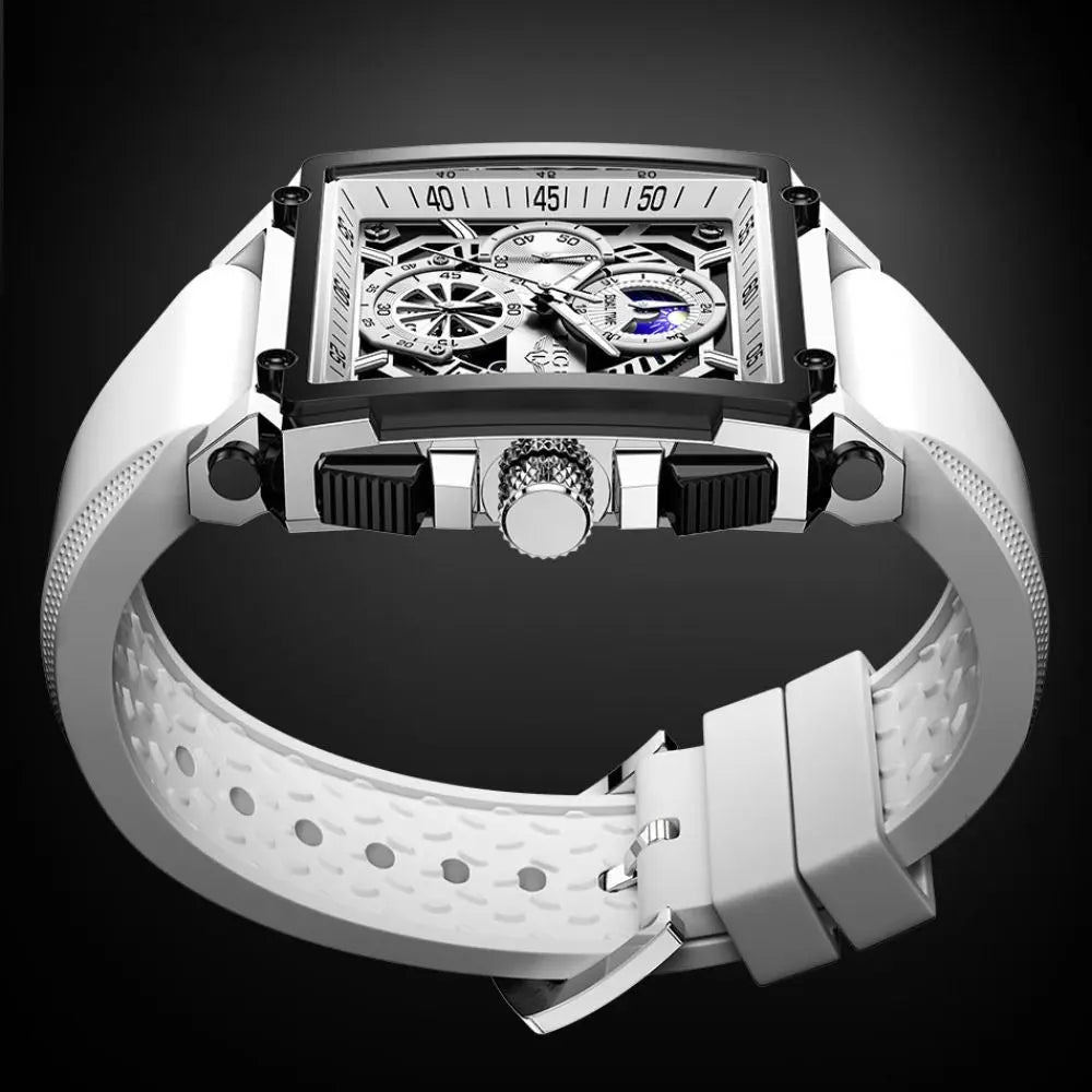 LIGE - Hollow Temple Drako Watches Men's Watches