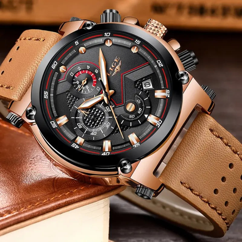 LIGE - Leatherman  Drako Watches Men's Watches