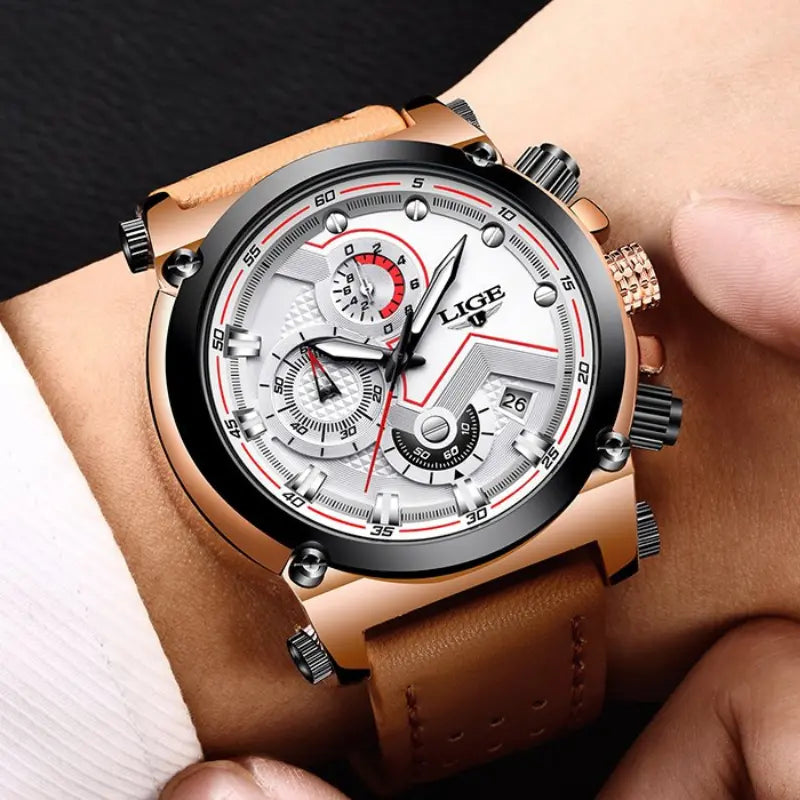 LIGE - Leatherman  Drako Watches Men's Watches