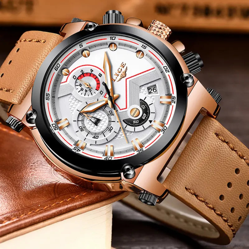 LIGE - Leatherman  Drako Watches Men's Watches